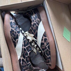 Coconuts by Matisse Animal Print Sneakers with Cream Accents